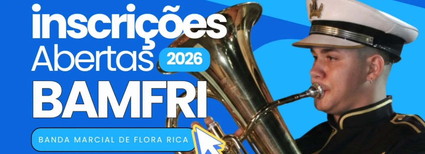 Abertas inscrições para a Banda Marcial Municipal