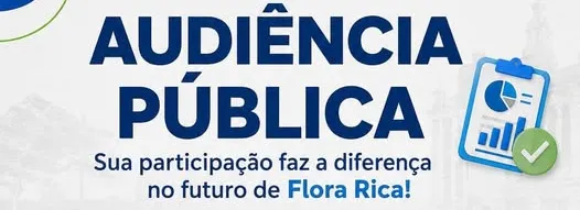   Convite: Audiência Pública de Avaliação das Metas Fiscais