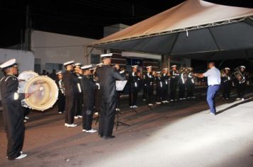 Desfile de Bandas Marciais marca o retorno da BAMFRI de Flora Rica