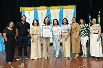 EMEFEI Prof. Armando Lopes Moreno é premiada com o título de Escola Ouro 2024