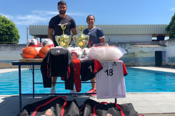 Secretaria Municipal de Esportes conquista kits esportivos
