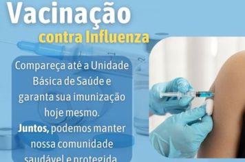 LIBERADA vacina contra Gripe para toda população! (acima dos 6 meses)