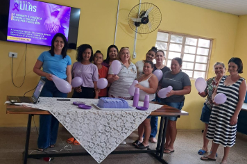 Palestra de Conscientização marca o Agosto Lilás no CRAS