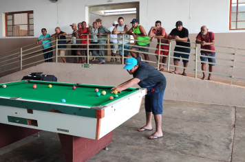 5° Torneio de Sinuca reúne competidores em disputas acirradas