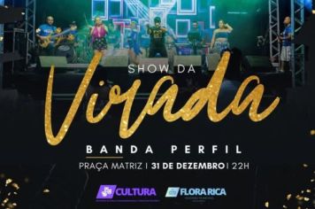 Virada do Ano com Show na Praça da Matriz