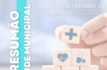 Resumão das ações da Saúde Municipal de Julho a Setembro!
