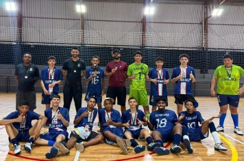 Festival de Futsal reúne jovens atletas no Complexo Poliesportivo