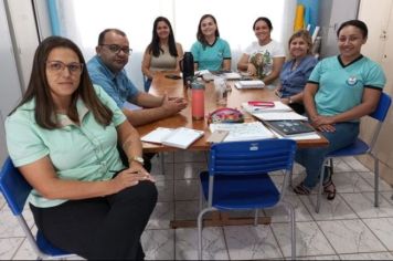 Reunião da Educação Municipal com representante do SEBRAE