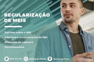 Regularização de MEIs para os microempreendedores de Flora Rica