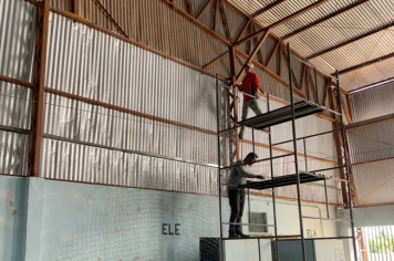 Projeto de revitalização completa da Quadra Poliesportiva