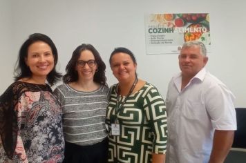 Visita à Secretaria Estadual de Agricultura e Abastecimento Foca em Segurança Alimentar