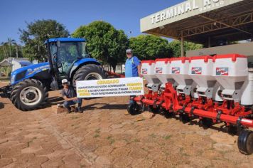 Implementos que compõem o Setor Agrícola já estão em solo Florarriquense!