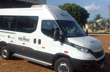 A Prefeitura de Flora Rica acaba de conquistar uma Van acessível para uso de pessoas com deficiências