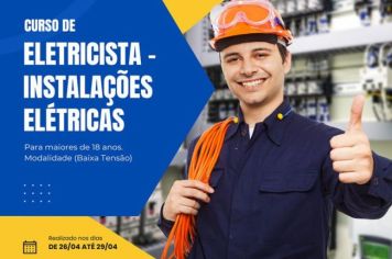 Secretaria do Meio Ambiente anuncia Curso de Eletricista - Instalações Elétricas em parceria com o SENAR