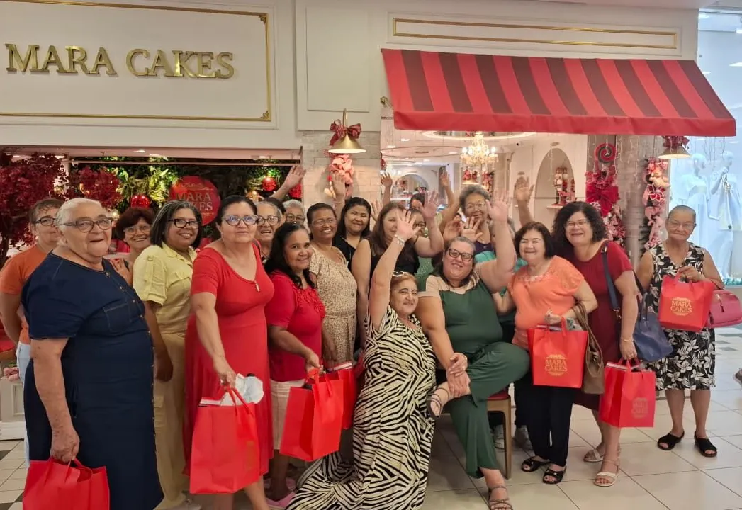 Natal no shopping: Social promove passeio especial aos grupos BPC e Idosos