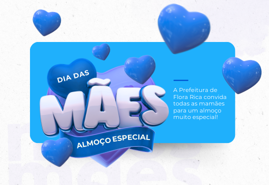 Almoço especial de Dia das Mães 