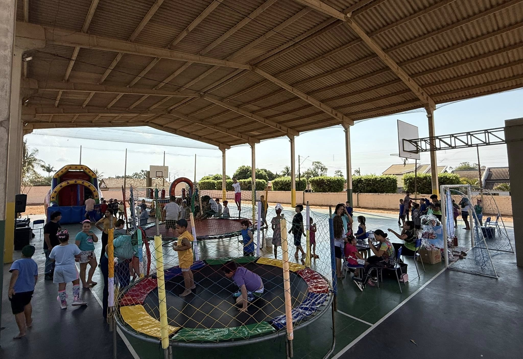 Dia das Crianças é celebrado com muita diversão nas escolas municipais