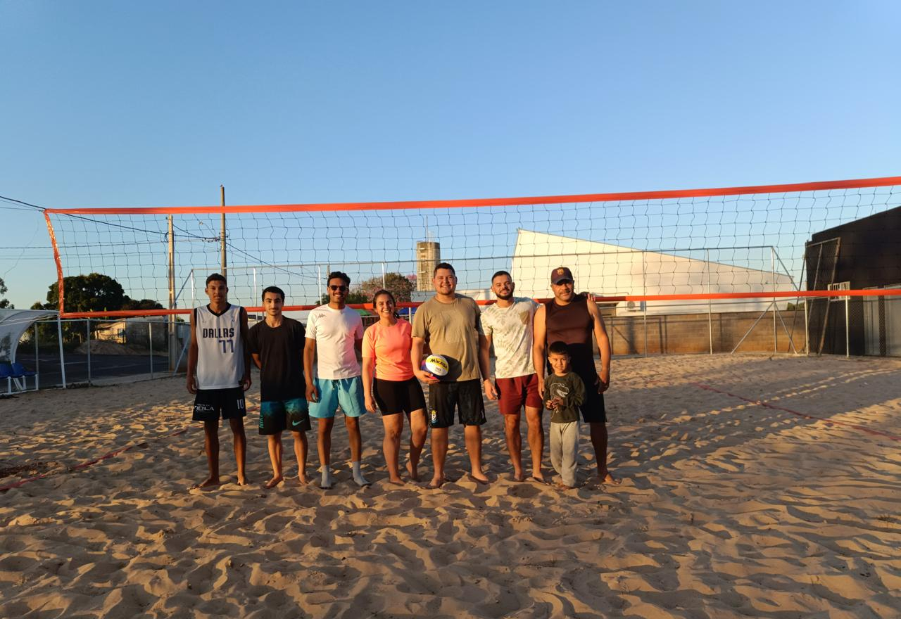 Quadra de Vôlei de Areia já está disponível para diversão nas férias de julho