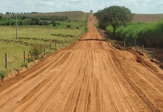 Reparação na estrada Bandeirantes