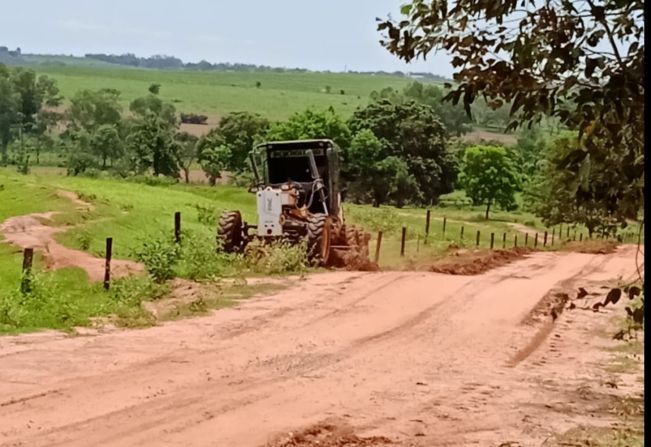 Reparos em vias rurais seguem até domingos e feriados