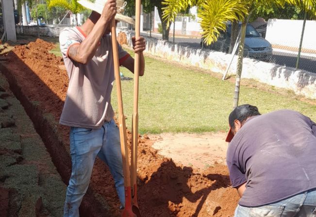 Melhorias na estrutura elétrica da Escola para ligação do sistema de climatização