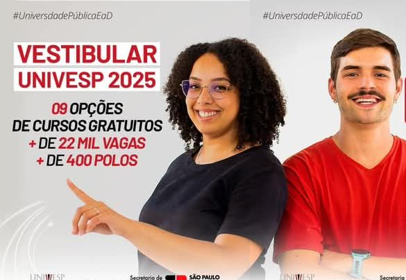 Vestibular Univesp 2025 – Inscrições Abertas
