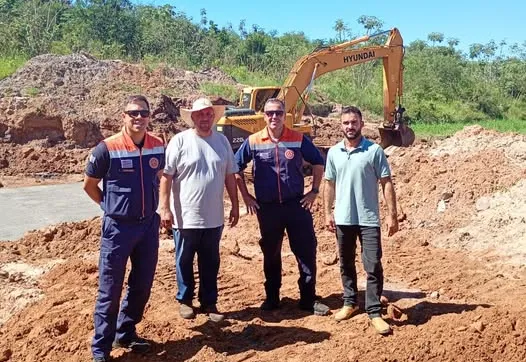 Defesa Civil realiza primeira vistoria na Ponte Santa Clara e obra é aprovada