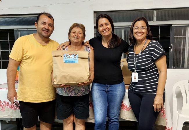 Encerramento do curso de Confecção de Ovos de Páscoa oferecido pelo CRAS Flora Rica,