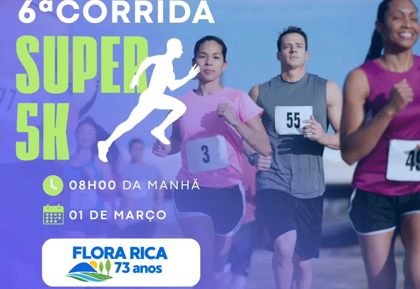 Inscrições para Corrida 5k até quarta