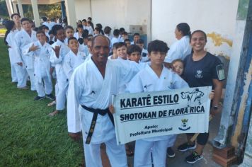 Atletas florarriquenses participam do Festival karatê em Dracena