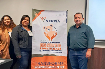 Município participa de capacitação sobre escuta especializada de crianças e adolescentes vítimas de violência