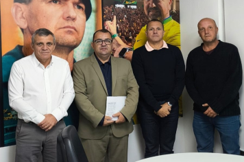 Prefeito busca parcerias em São Paulo para fortalecer a segurança pública do município