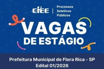 Prefeitura abre vagas de estágio: Inscrições começam nesta quinta