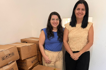 50 cestas básicas: Parceria entre município e Fundo Social garante benefício às famílias em vulnerabilidade