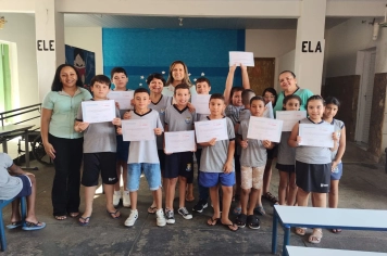 Alunos da Escola Municipal são premiados na OBMEP Mirim de Matemática