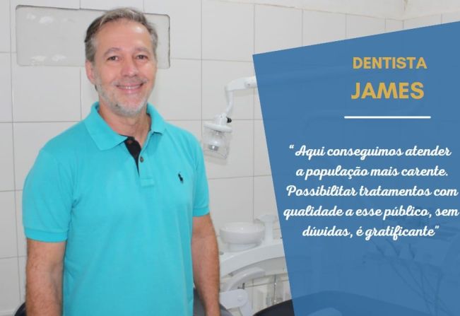 Conheça  +   : Dentista James