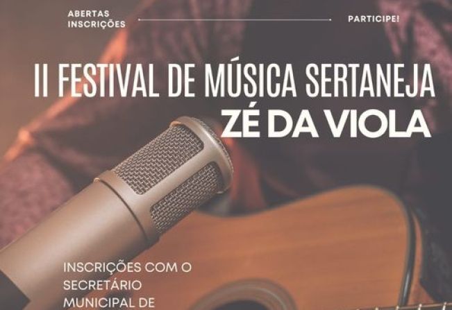 Vem aí II Festival de Música Sertaneja 