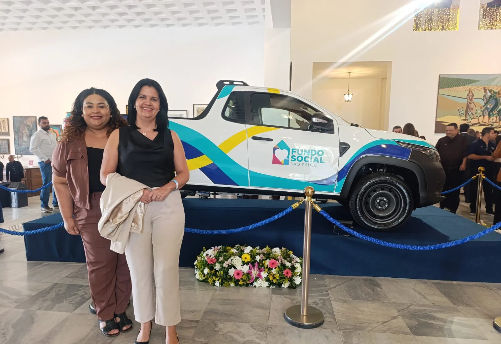 Flora Rica é contemplada com novo veículo para o Fundo Social 