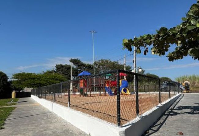 Mais segurança no Parquinho da Praça Pôr do Sol