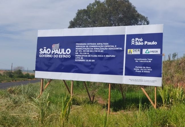  Governo do Estado inicia os preparativos da obra na Rodovia Julio Budisk em parceria com a Prefeitura Municipal