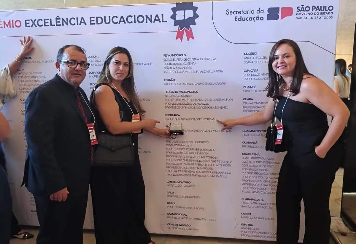   Flora Rica conquista pelo segundo ano consecutivo o Prêmio de Excelência Educacional
